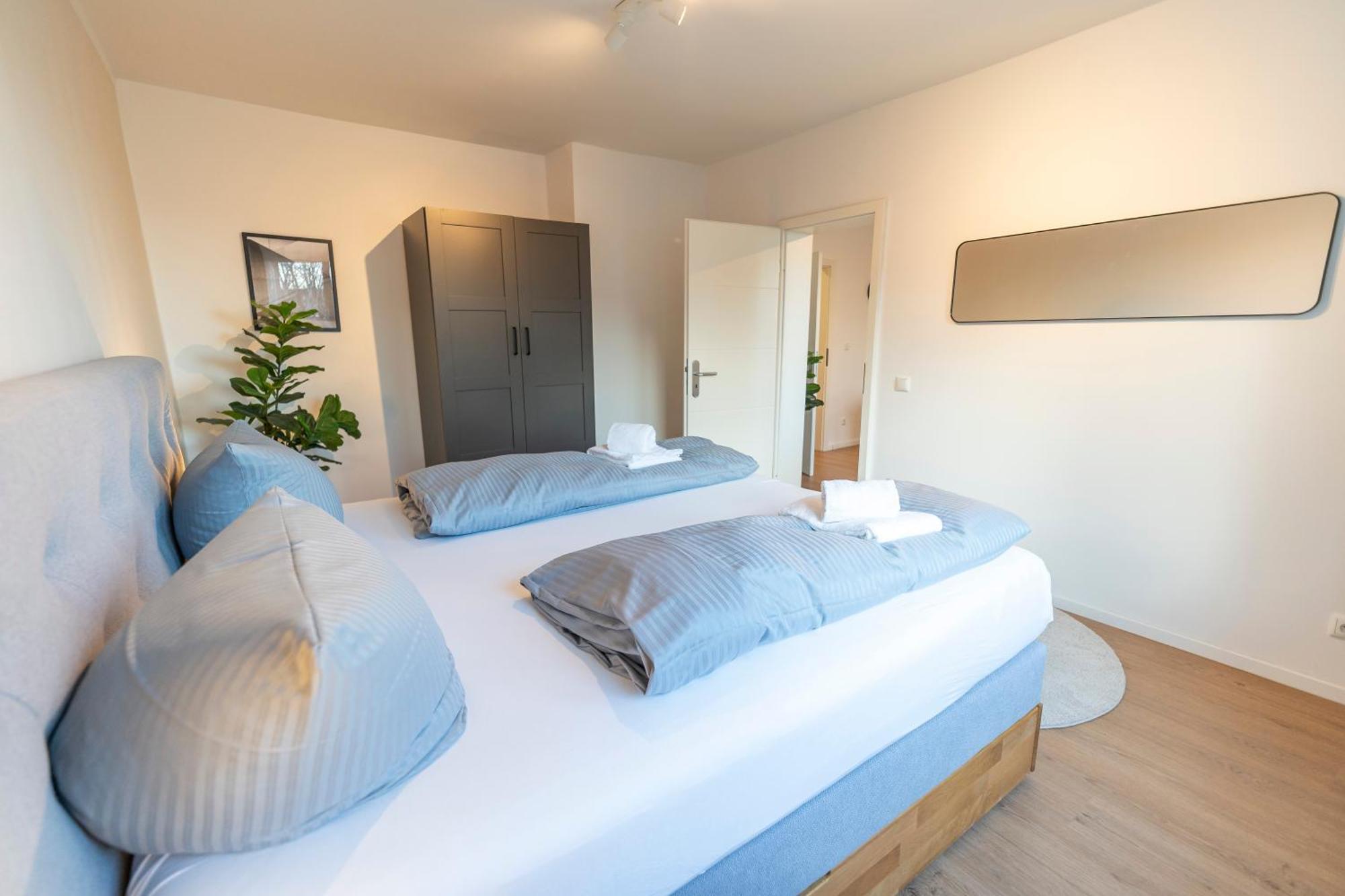 Rr - Stylish 50qm - Wifi - Washer - Tv * Magdeburg